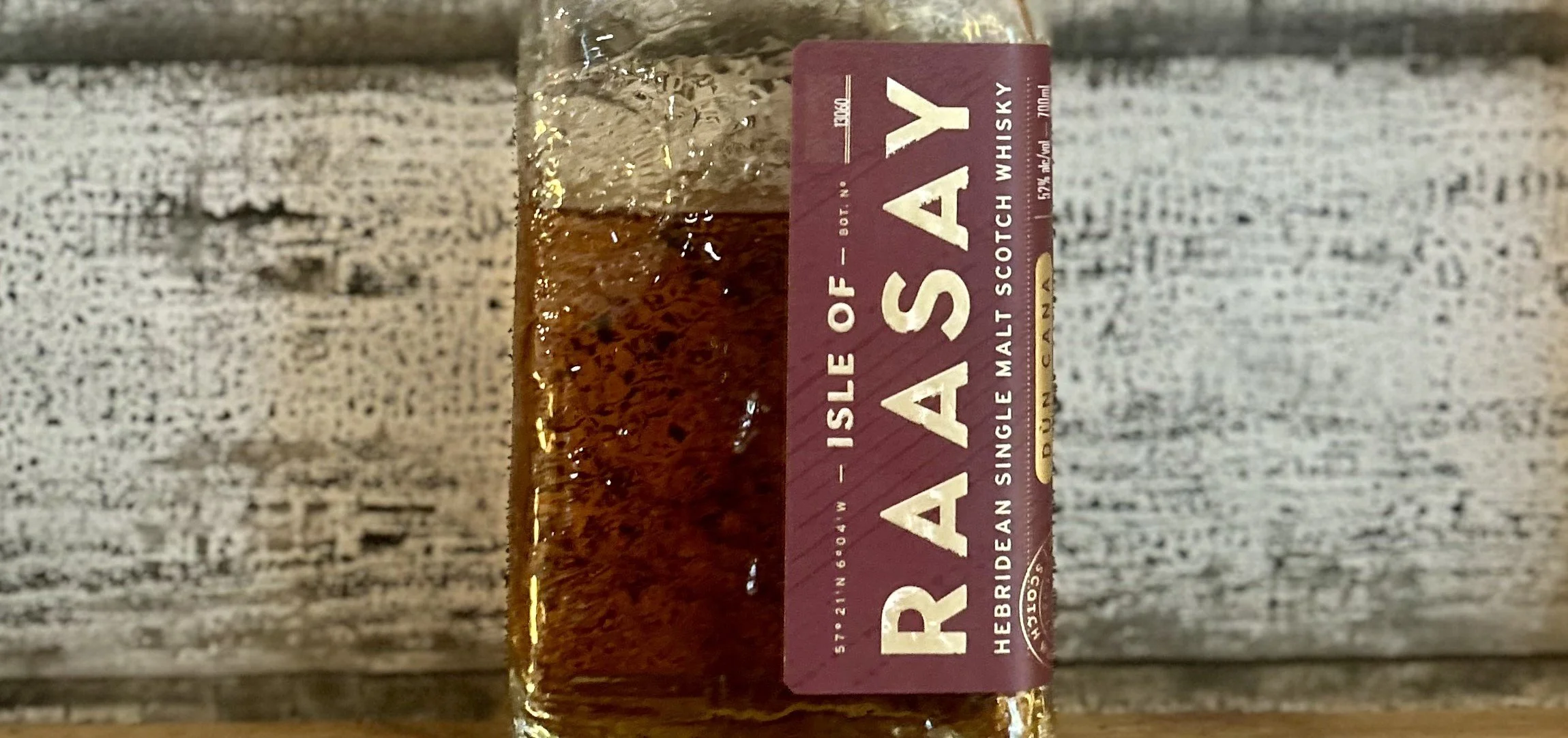 Review #621 - Isle of Raasay Dun Cana — Me, My Wife & Whisky